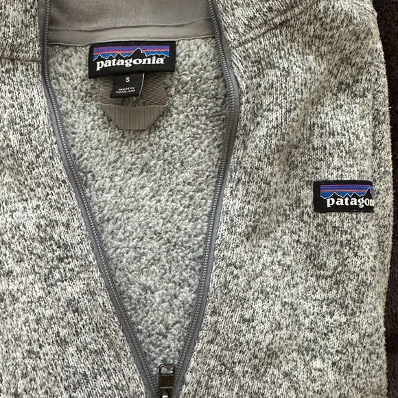 Patagonia Women’s Better Sweater 1/4 Zip Fleece - Birch White - Picture 3 of 3